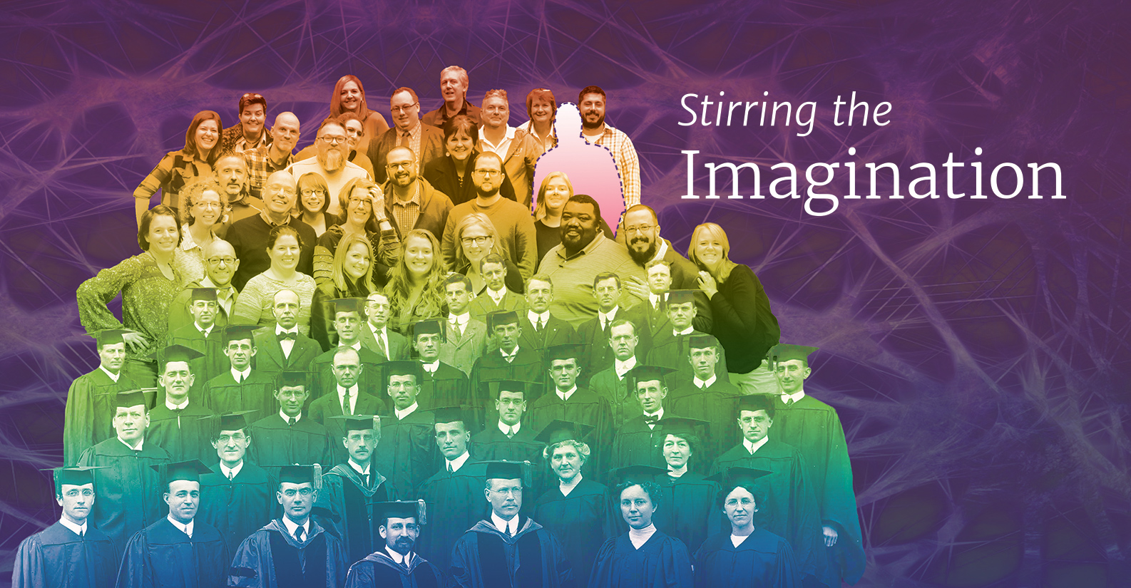 The past, present, and future of Iliff is represented in a photo collage