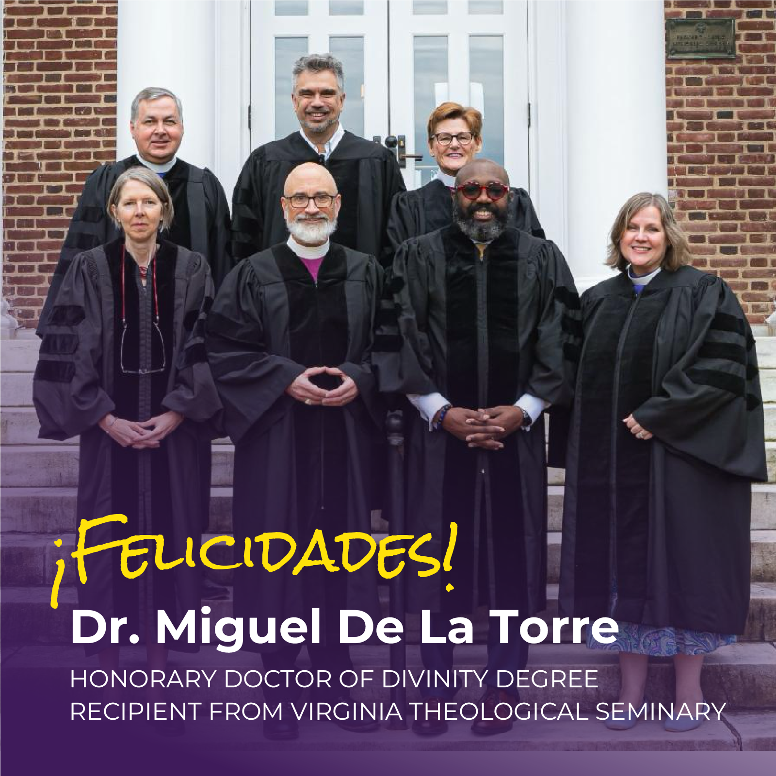 Honorary Degree presented to Dr. De La Torre Iliff School of Theology